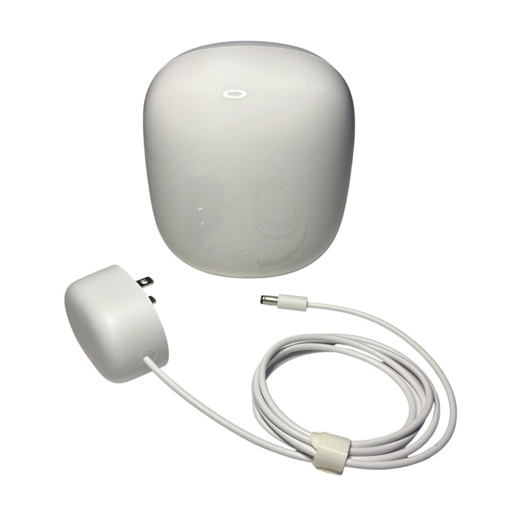 Google Nest WiFi Pro G6ZUC GA03030-US Wi-Fi 6E Router Snow